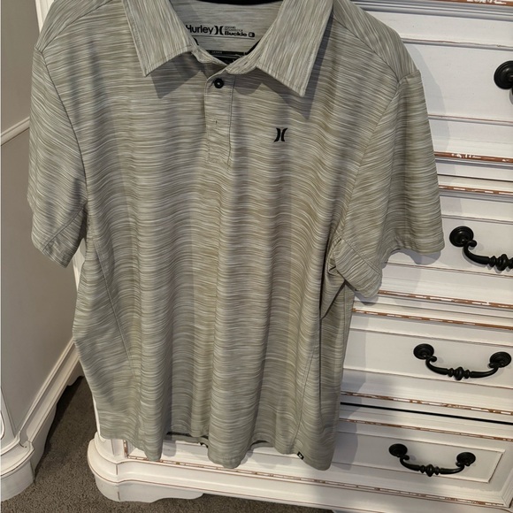 Mens Hurley polo sz Large - Picture 2 of 4